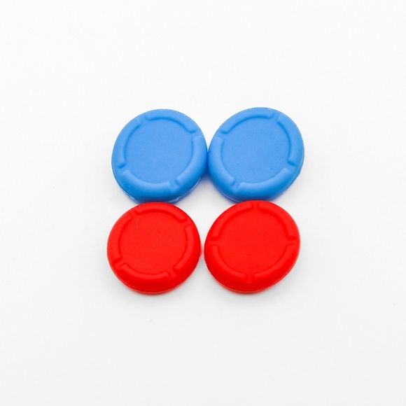 Brand New Multi-Color Thumb Grips for Nintendo Switch Joy-Cons - Picture 4 of 6